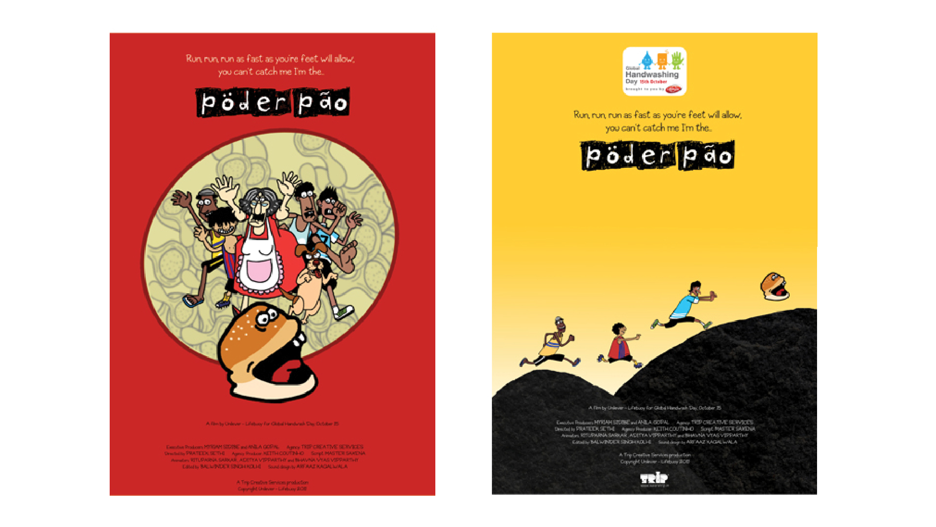 pöder pão – Lifebuoy – Global Handwashing Day Campaign